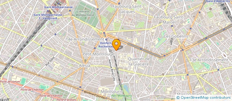localisation de l'entreprise MADAME LUCIENNE DASTE à PARIS