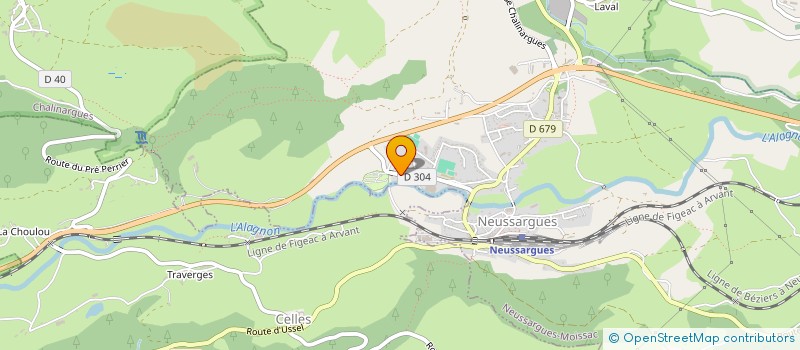 localisation de l'entreprise MADAME LUCIENNE DAUCHE à NEUSSARGUES EN PINATELLE