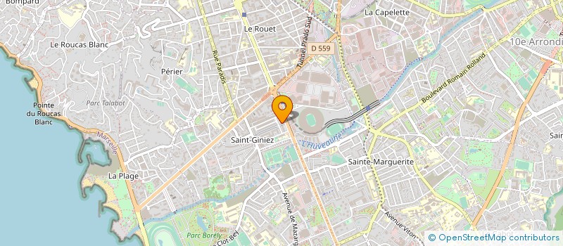 localisation de l'entreprise MADAME LUCIENNE DE ANGELIS à MARSEILLE
