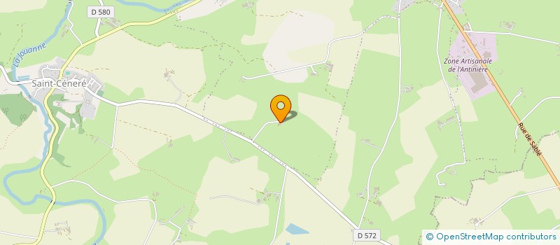 localisation de l'entreprise MADAME LUCIENNE DEHOUET  MONTSURS