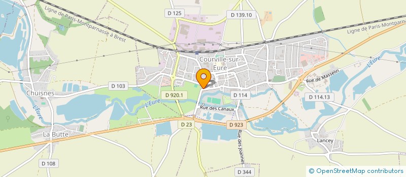 localisation de l'entreprise MADAME LUCIENNE DIPPE à COURVILLE-SUR-EURE