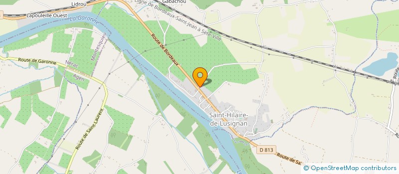 localisation de l'entreprise MADAME LUCIENNE EVRARD  COLAYRAC-SAINT-CIRQ