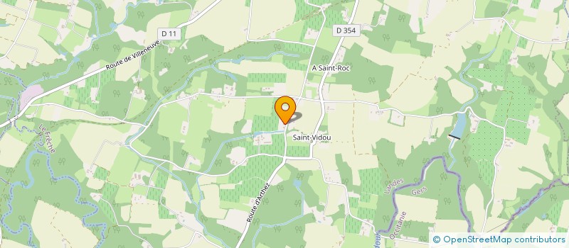 localisation de l'entreprise MADAME LUCIENNE FAGET  LE FRECHE