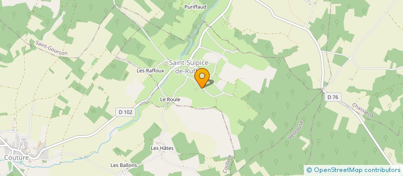 localisation de l'entreprise MADAME LUCIENNE FOUCAUD à CHENON