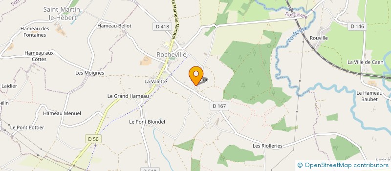 localisation de l'entreprise MADAME LUCIENNE FRIGOT  ROCHEVILLE