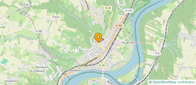 localisation de l'entreprise MADAME LUCIENNE GAUTHIER  TUPIN ET SEMONS