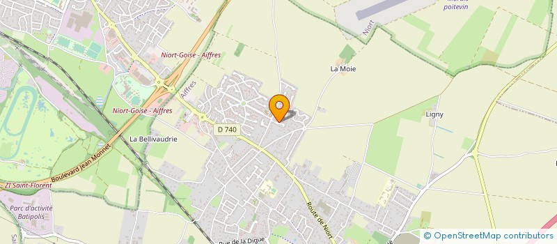 localisation de l'entreprise MADAME LUCIENNE GILBERT  AIFFRES