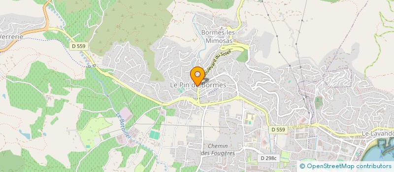 localisation de l'entreprise MADAME LUCIENNE GIORGI à BORMES-LES-MIMOSAS
