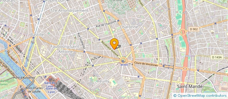 localisation de l'entreprise MADAME LUCIENNE GRANDSIRE à PARIS