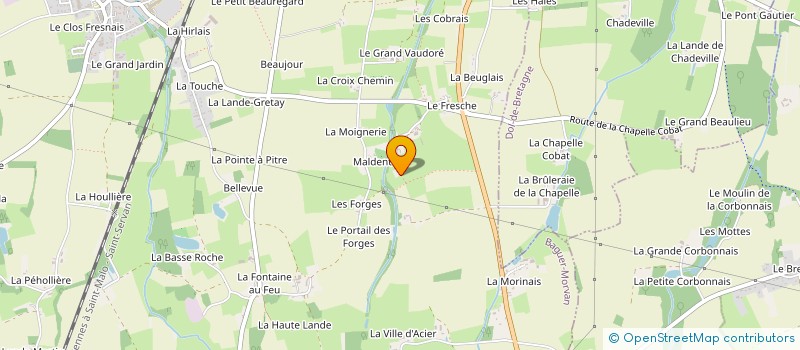 localisation de l'entreprise MADAME LUCIENNE GRINGOIRE à BROUALAN