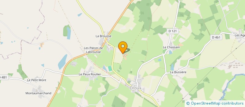 localisation de l'entreprise MADAME LUCIENNE GUILLEY à SAINT-LEGER-MAGNAZEIX
