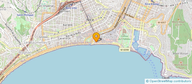 localisation de l'entreprise MADAME LUCIENNE HAELVOET  NICE