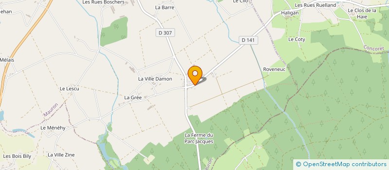 localisation de l'entreprise MADAME LUCIENNE HOCHARD à MAURON