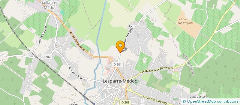 localisation de l'entreprise MADAME LUCIENNE KISACANIN  LESPARRE-MEDOC