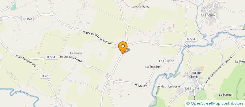 localisation de l'entreprise MADAME LUCIENNE LECOQ à SAINT-QUENTIN-SUR-LE-HOMME