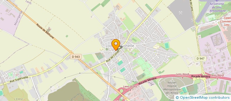 localisation de l'entreprise MADAME LUCIENNE LEFEVRE  LOOS EN GOHELLE