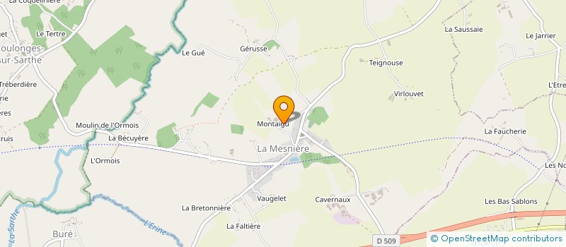 localisation de l'entreprise MADAME LUCIENNE LETORE à BAZOCHES-SUR-HOENE
