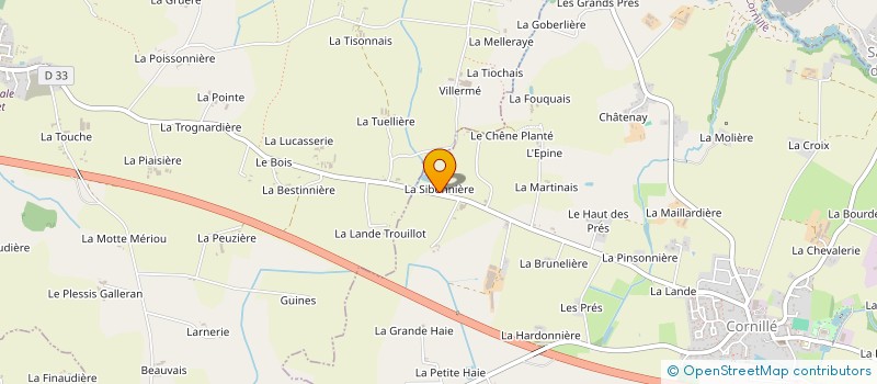 localisation de l'entreprise MADAME LUCIENNE LOUAPRE à CORNILLE