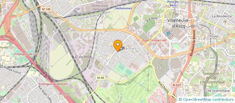 localisation de l'entreprise MADAME LUCIENNE LYS à LILLE