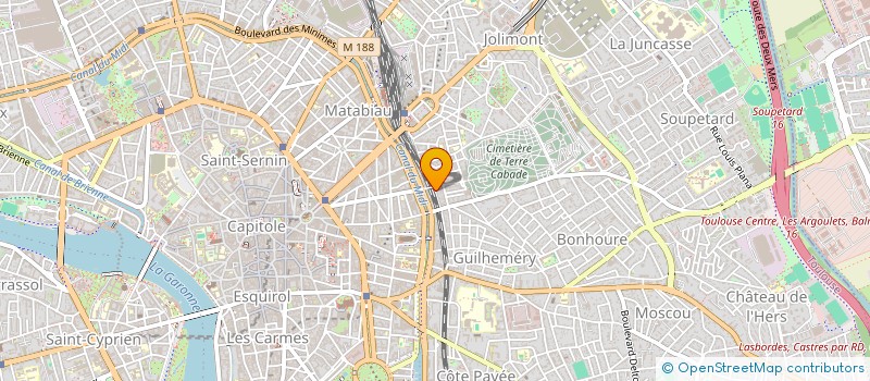 localisation de l'entreprise MADAME LUCIENNE MALETURE à TOULOUSE