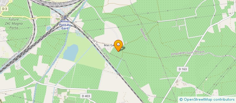 localisation de l'entreprise MADAME LUCIENNE MASSART  REDESSAN