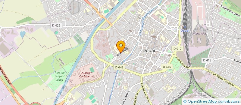 localisation de l'entreprise MADAME LUCIENNE MEIVIELLE à DOUAI