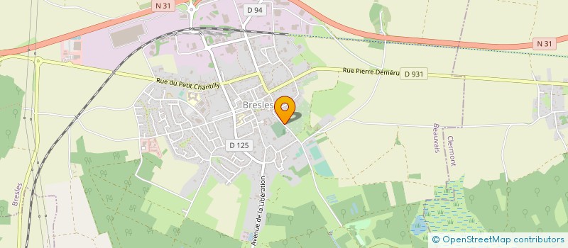 localisation de l'entreprise MADAME LUCIENNE OSINSKI  BRESLES