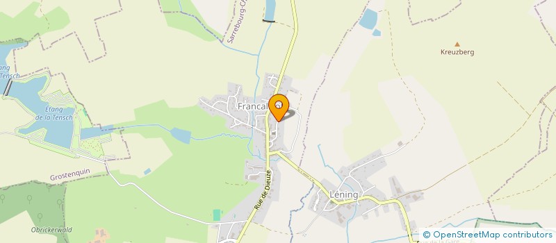 localisation de l'entreprise MADAME LUCIENNE PAGES  FRANCALTROFF