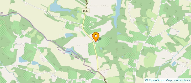 localisation de l'entreprise MADAME LUCIENNE-PAULETTE ALAUX  PARLEBOSCQ