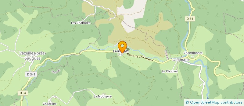 localisation de l'entreprise MADAME LUCIENNE PERNEL  SAUGUES