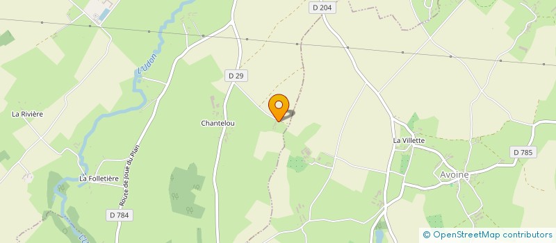 localisation de l'entreprise MADAME LUCIENNE POIRIER à ECOUCHE-LES-VALLEES
