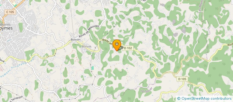 localisation de l'entreprise MADAME LUCIENNE POPOTTE à LES ABYMES