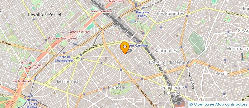 localisation de l'entreprise MADAME LUCIENNE POULY  PARIS