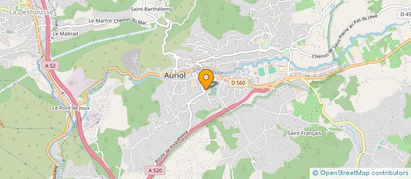 localisation de l'entreprise MADAME LUCIENNE POURCHIER à AURIOL