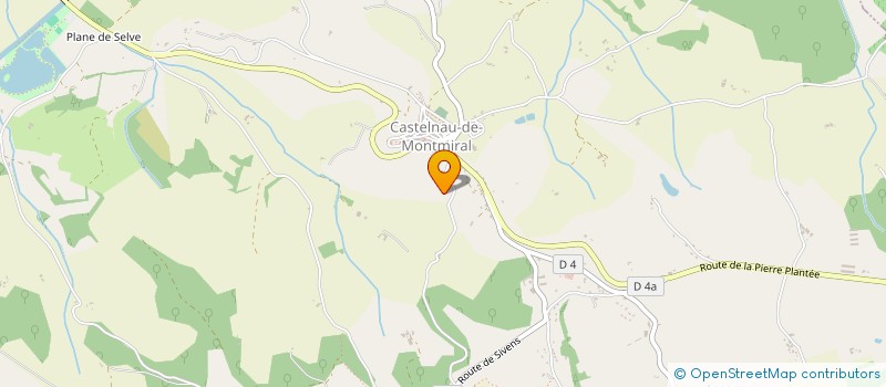 localisation de l'entreprise MADAME LUCIENNE RAUCOULES  MONTELS