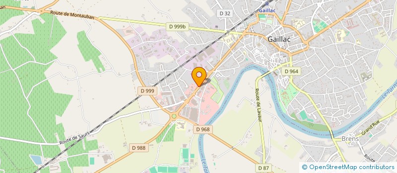 localisation de l'entreprise MADAME LUCIENNE RAUJOL à GAILLAC