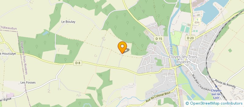 localisation de l'entreprise MADAME LUCIENNE RENAUDY à CLOYES-LES-TROIS-RIVIERES