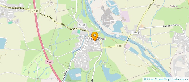 localisation de l'entreprise MADAME LUCIENNE RIGO  CRAINTILLEUX