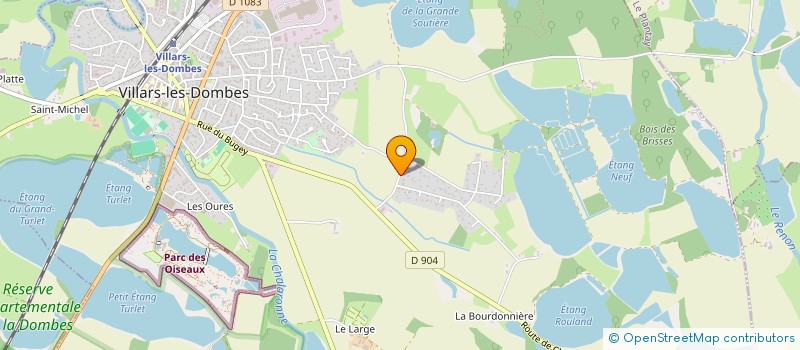 localisation de l'entreprise MADAME LUCIENNE ROBIN à VILLARS-LES-DOMBES