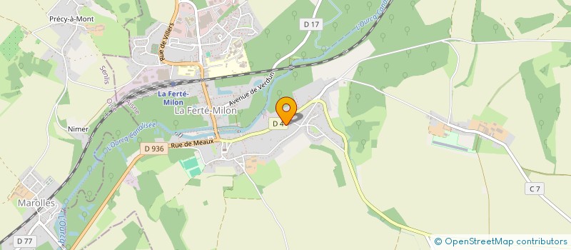 localisation de l'entreprise MADAME LUCIENNE ROUSSEL  TROESNES