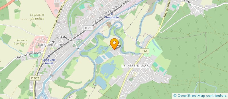 localisation de l'entreprise MADAME LUCIENNE SABOURIN  LE PLESSIS-BRION