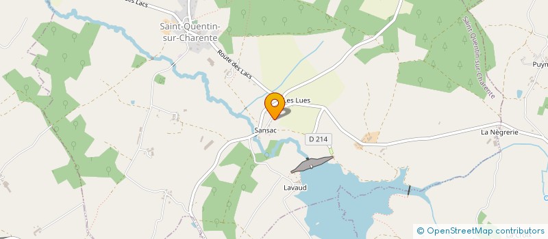 localisation de l'entreprise MADAME LUCIENNE SAVARY à SAINT-QUENTIN-SUR-CHARENTE