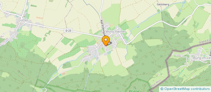 localisation de l'entreprise MADAME LUCIENNE SCHOEN  OLTINGUE