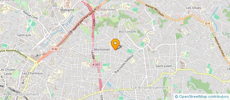 localisation de l'entreprise MADAME LUCIENNE STABILE à MARSEILLE