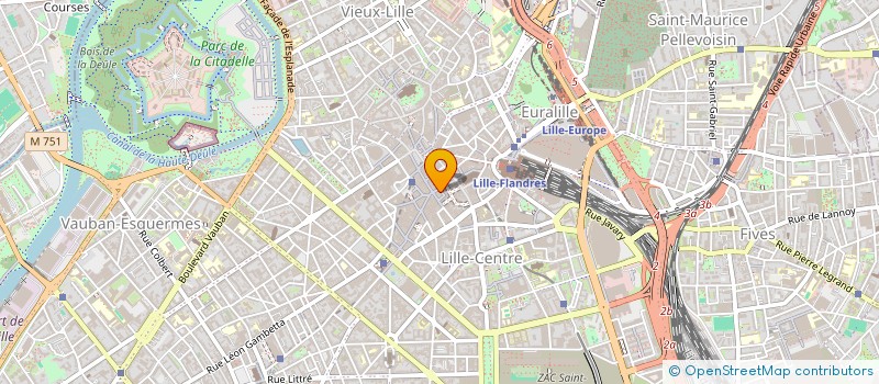 localisation de l'entreprise MADAME LUCIENNE TEISSELLE à LILLE