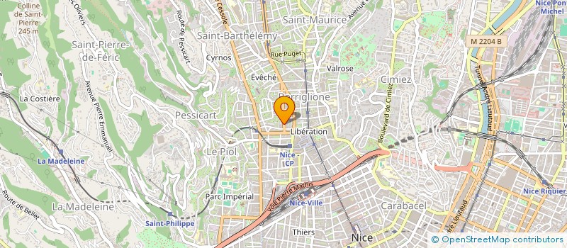 localisation de l'entreprise MADAME LUCIENNE VENEMBRE à NICE