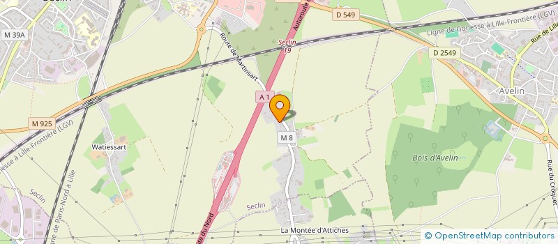 localisation de l'entreprise MADAME LUCIENNE WIPLIER  SECLIN