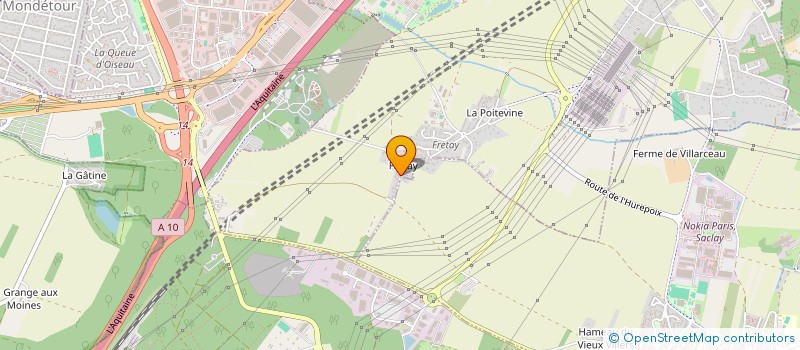 localisation de l'entreprise MADAME LUCIENNE YVE  VILLEJUST