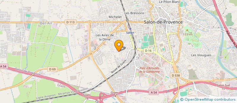 localisation de l'entreprise MADAME LUCIENNE YZON à SALON-DE-PROVENCE