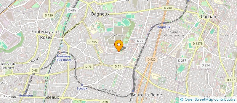 localisation de l'entreprise MADAME LUCILA JEAN-BAPTISTE à BAGNEUX